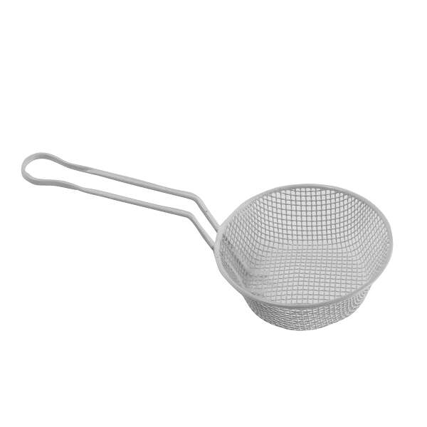 Thunder Group PLBB010C, 10-Inch Plastic Round Coarse Mesh Breading Basket