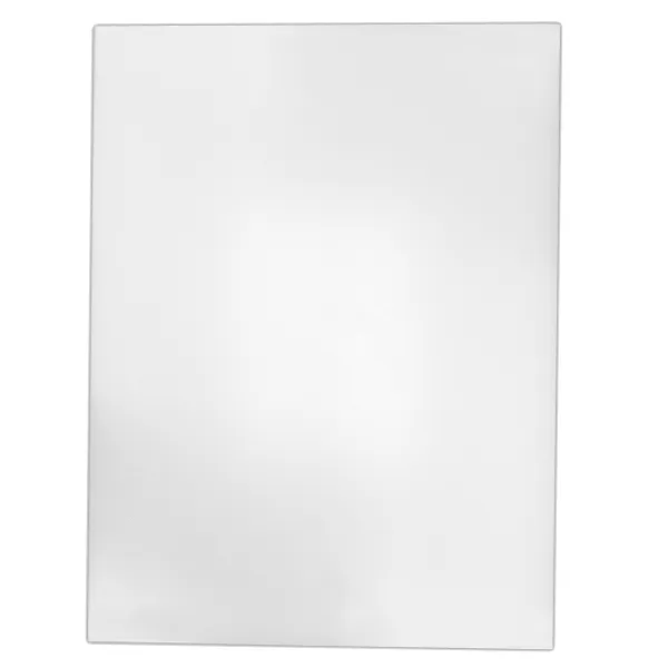 Thunder Group PLCB011, 12x18x3/4-Inch PE Rectangular Cutting Board, White