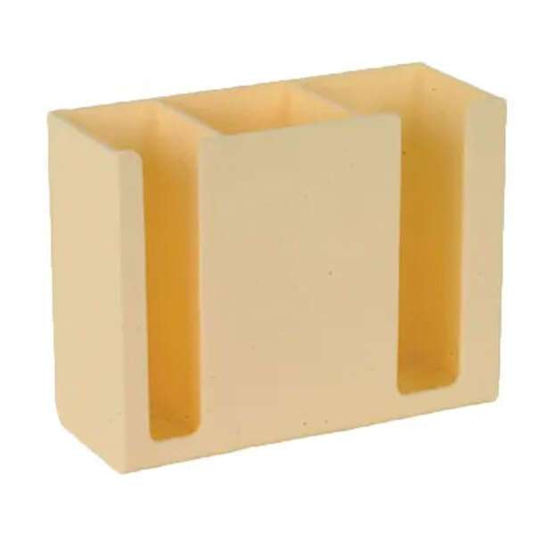 - PLCH001-I, 7.875x3x6-inch Ivory Acrylic Chopsticks Holder, EA