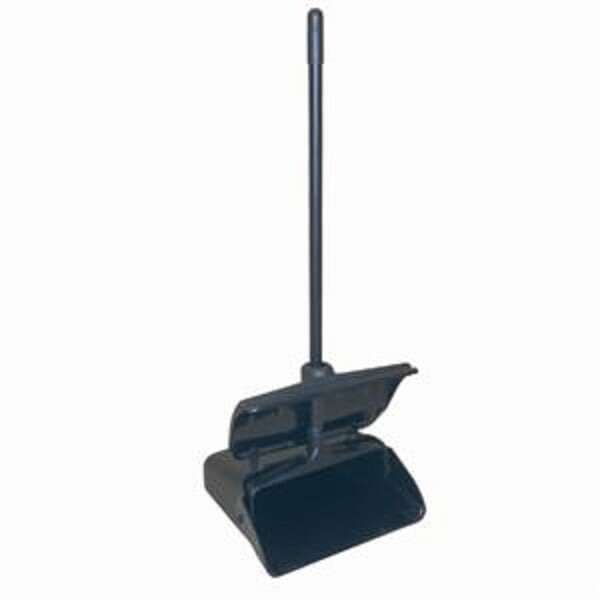 Thunder Group PLDP345, 13-Inch Plastic Lobby Dust Pan with Windbreak Cover