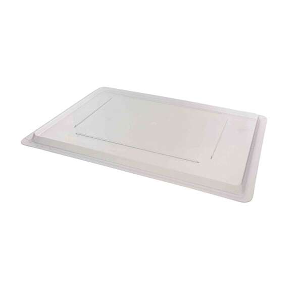 Thunder Group PLFBC1826PC, Polycarbonate Lid For Full Size Food Storage Box Cover, White