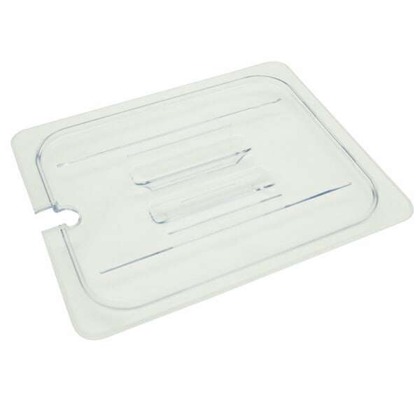 Thunder Group PLPA7120CS, Polycarbonate Half Size Slotted Cover For Food Pan