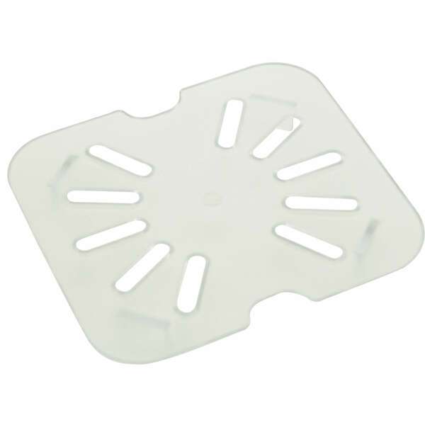 Thunder Group PLPA7160DS, Sixth Size Polycarbonate Drain Shelf, Clear