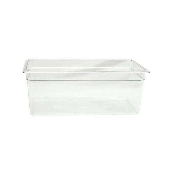 Thunder Group PLPA8008, Full Size 8-Inch Deep Polycarbonate Food Pan