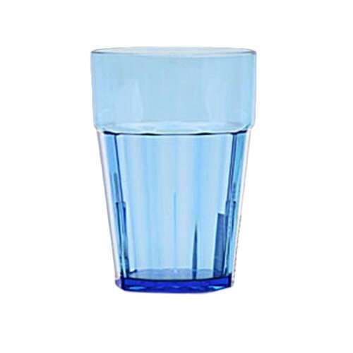 - PLPCTB110BL, 10 Oz Polycarbonate Diamond Tumblers, Blue, 12/CS