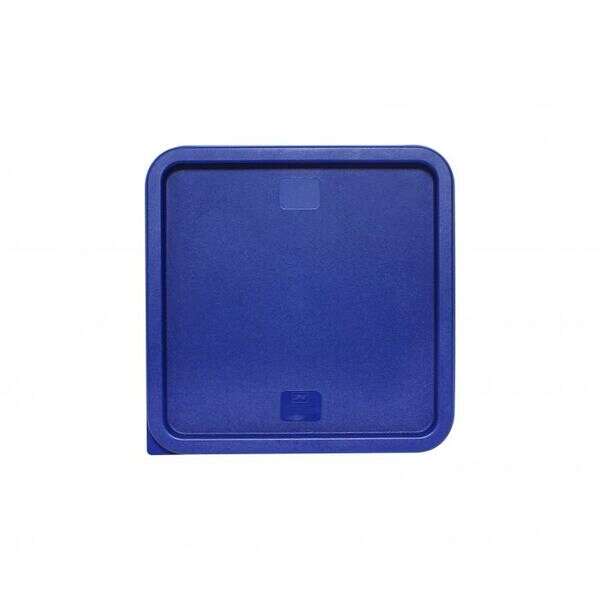 Thunder Group PLSFT121822C, Plastic Square Lid For 12,18,22-Quart Containers, Blue