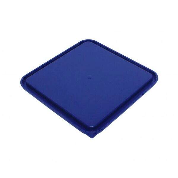 Thunder Group PLSFT121822C, Plastic Square Lid For 12,18,22-Quart Containers, Blue