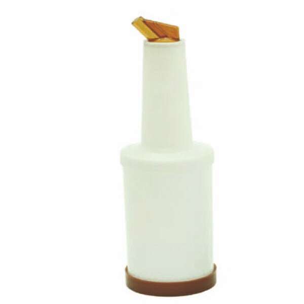 - PLSNP01B, 1-Quart Plastic Storer And Pour, Brown