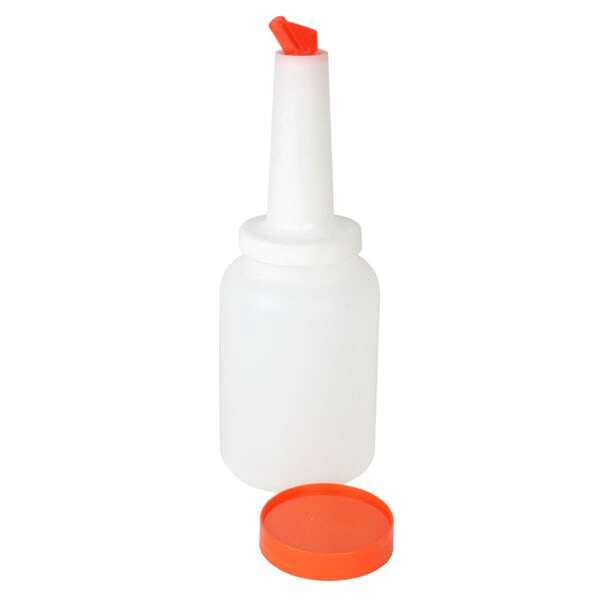 - PLSNP02O, 2-Quart Plastic Storer And Pour, Orange