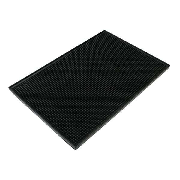 Thunder Group PLSVM1218BL, 12x18-Inch Plastic Bar Servicing Mat, Black