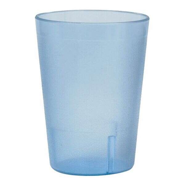 Thunder Group PLTHTB008B, 8 oz Blue Plastic Tumbler, 12/CS