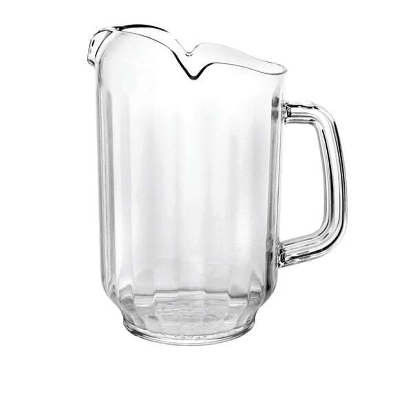 Thunder Group PLWP032CL, 32-Ounce Polycarbonate Three Spout Water Pitcher, Clear