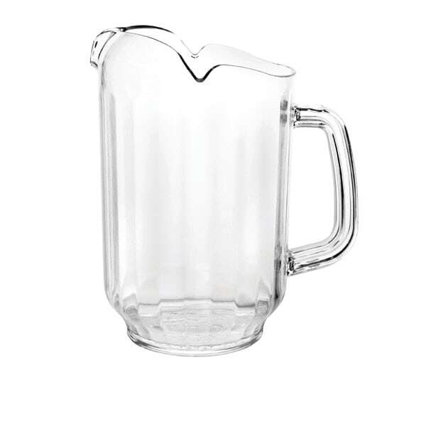 Thunder Group PLWP064CL, 64-Ounce Polycarbonate Three Spout Water Pitcher, Clear