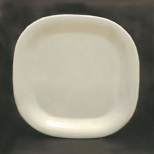Thunder Group PS3008V 8 1/4 Inch Western Passion Pearl Melamine Rounded Square Plate, EA
