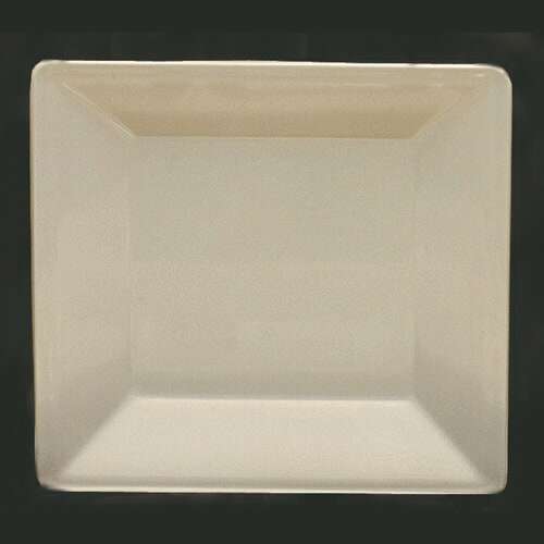 Thunder Group PS3211V 10 1/4 x 1 Inch Deep Western Passion Pearl Melamine Square Plate, EA