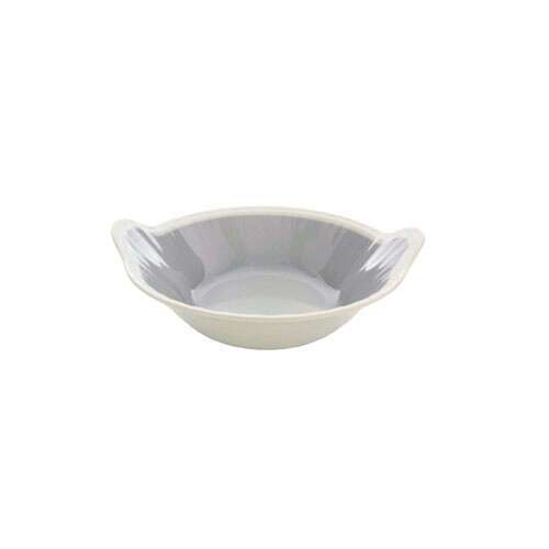 Thunder Group SD5609H 32 Oz (1 Qt) 9 x 2 1/2 Inch Deep Western Graham Gray Melamine Round Bowl, EA