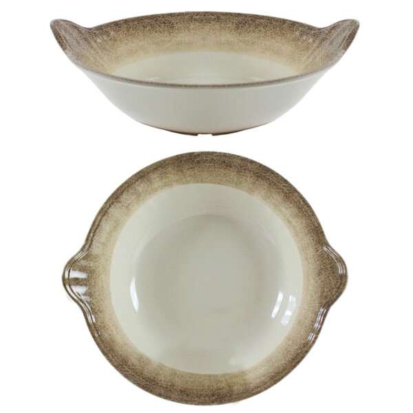 Thunder Group SD5613J 96 Oz (3 Qt) 13 1/2 x 3 1/4 Inch Deep Western Jazz Melamine Round Bowl, EA