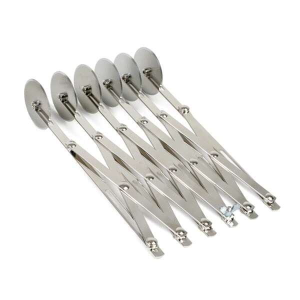 Thunder Group SLADD06, 6-Wheel Stainless Steel Adjustable Dough Divider