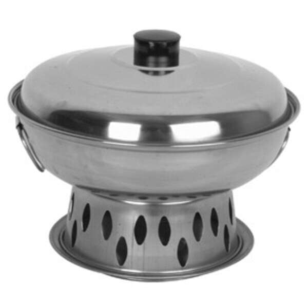 Thunder Group SLAL005, 7.25x7.25x2.5-inch Stainless Steel 18/0 Wok Base, DZ