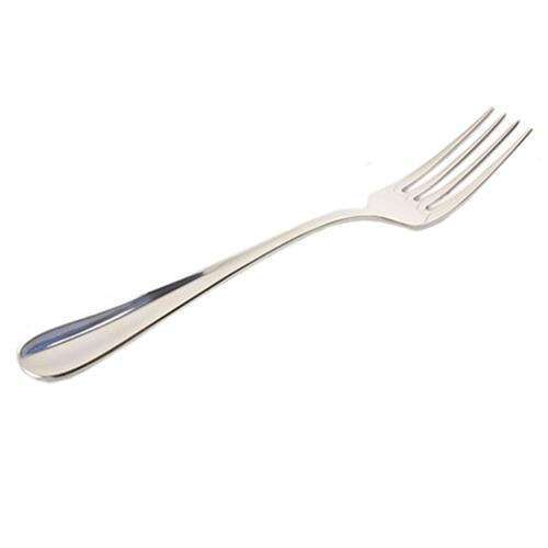 Thunder Group SLDM212, 8.4-Inch Mirror Finish 420 Stainless Steel Diamond Table Fork, DZ