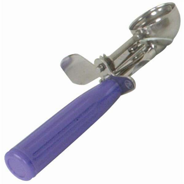 - SLDS040, 0.75-Ounce Stainless Steel Ice Cream Disher, Coated Handle, Orchid
