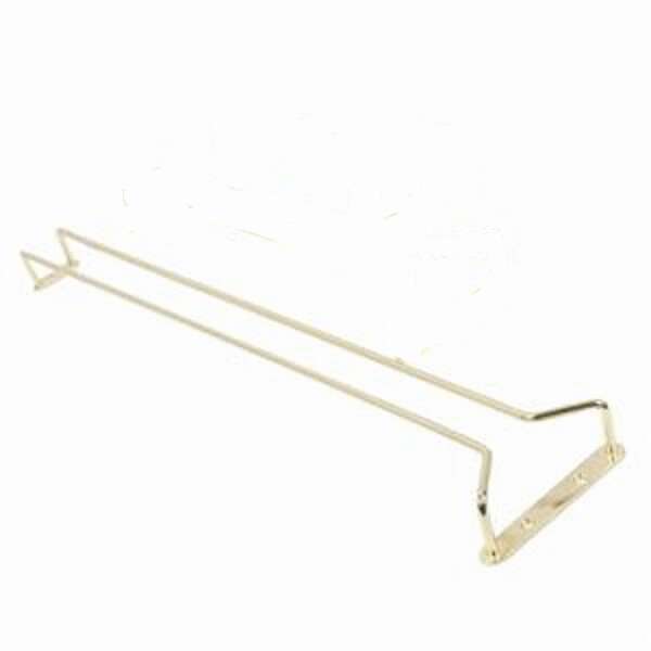 Thunder Group SLKGH024, 24-Inch Wire Glass Hanger, Brass Plated