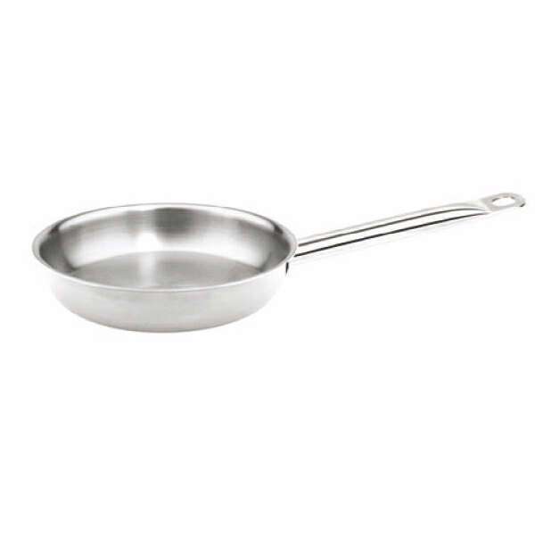 - SLSFP4014, 14-Inch 18/0 Stainless Steel Fry Pan