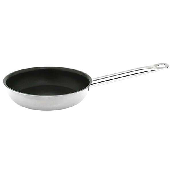 Thunder Group SLSFP4109, 9.5-Inch 18/0 Stainless Steel Non-Stick Fry Pan