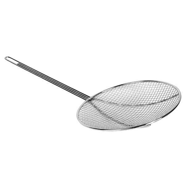 Thunder Group SLSKR913, 9-Inch Round Wire Skimmer, Stainless Steel
