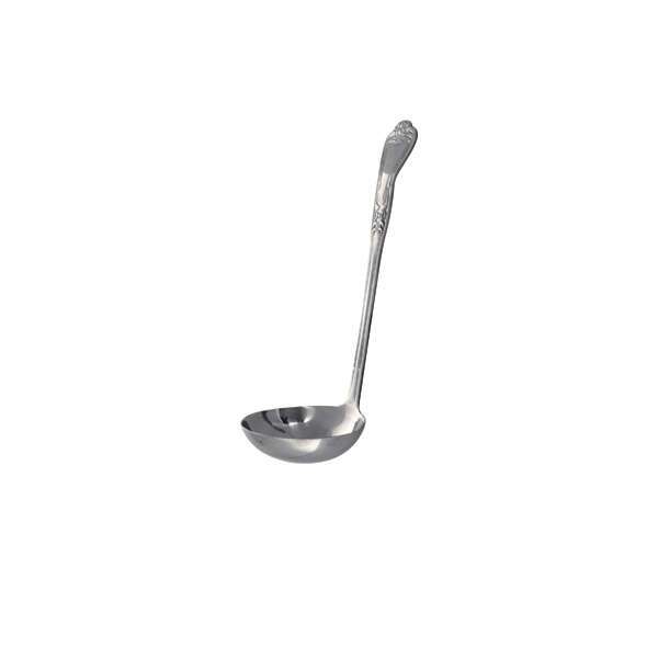 Thunder Group SLSL003, 2-Ounce Stainless Steel Sunflower Ladle