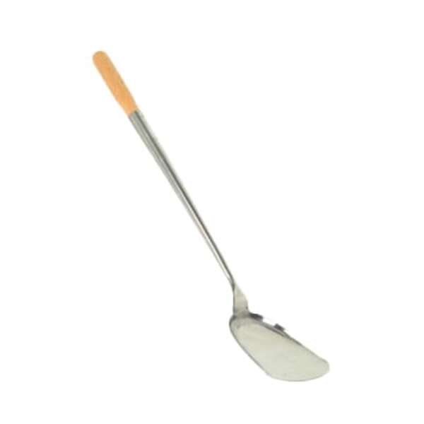 - SLSPA002, 4x4.25-inch Stainless Steel Shovel with 14-inch Wooden Handle and 3-inch Wooden Grip Tip, EA