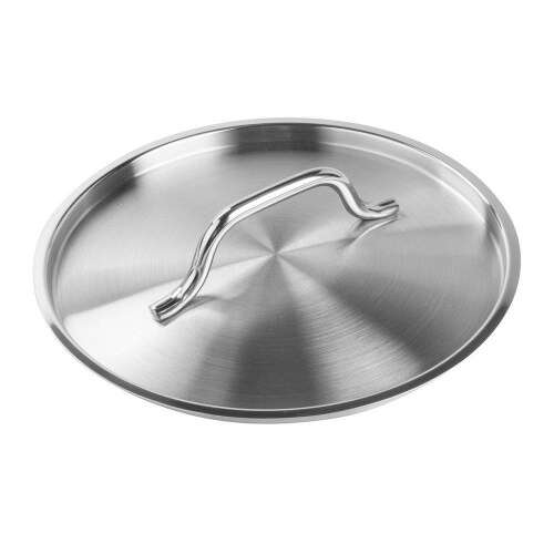 Thunder Group SLSPS4032C, 14 3/8-Inch 18/0 Stainless Steel Stock Pot Cover for SLSPS4032, SLSBP4015
