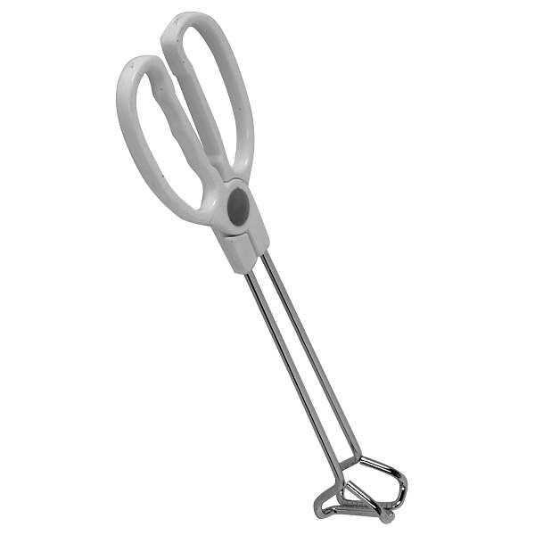 - SLSR015, 15-Inch 2-Piece Stainless Steel Dual Grip Scissor Tong