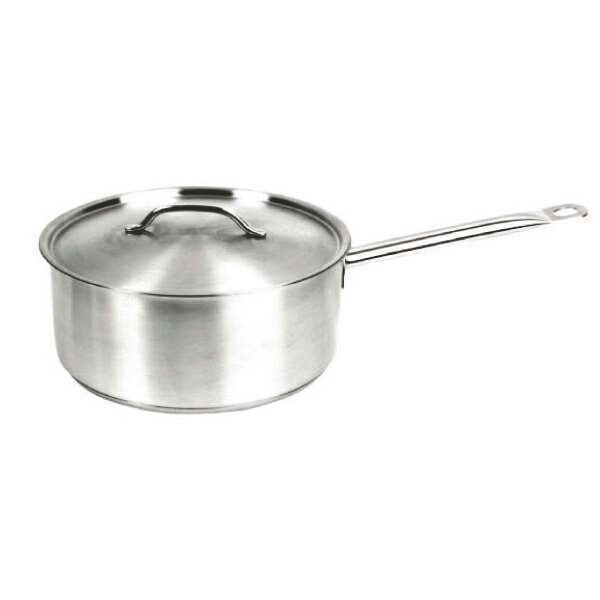 Thunder Group SLSSP4060, 6 Qt 18/0 Stainless Steel Sauce Pan
