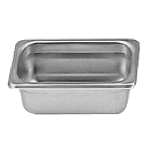 Thunder Group STPA6192, Ninth Size Stainless Steel 2.5-Inch Deep 22 Gauge Anti Jam Pans