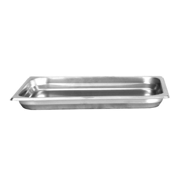 Thunder Group STPA8121, Half Size Stainless Steel 1.25-Inch Deep 24 Gauge Anti Jam Pans