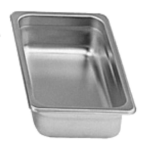 Thunder Group STPA8132, Third Size Stainless Steel 2.5-Inch Deep 24 Gauge Anti Jam Pans