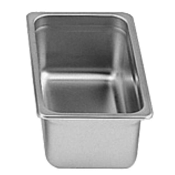 Thunder Group STPA8134, Third Size Stainless Steel 4-Inch Deep 24 Gauge Anti Jam Pans