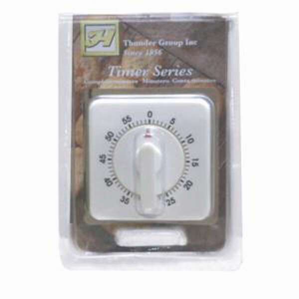 Thunder Group TIM-60, 60 Min Long Ring Mechanical Dial Timer