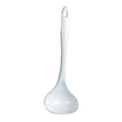 Thunder Group W7106 12-Inch Western Melamine White Ladle, DZ