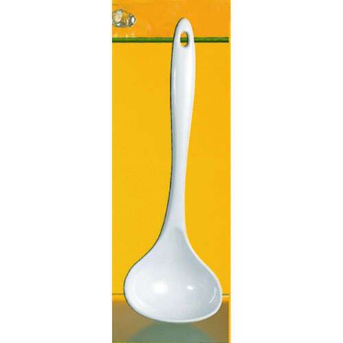 Thunder Group W7106 12-Inch Western Melamine White Ladle, DZ