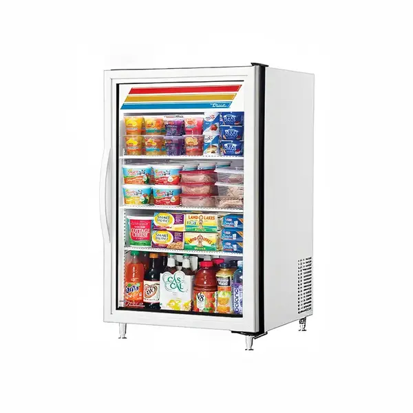 True Refrigeration True GDM-07-HC~TSL01, 24-Inch 1 Swing Glass Door Countertop Refrigerated Merchandiser