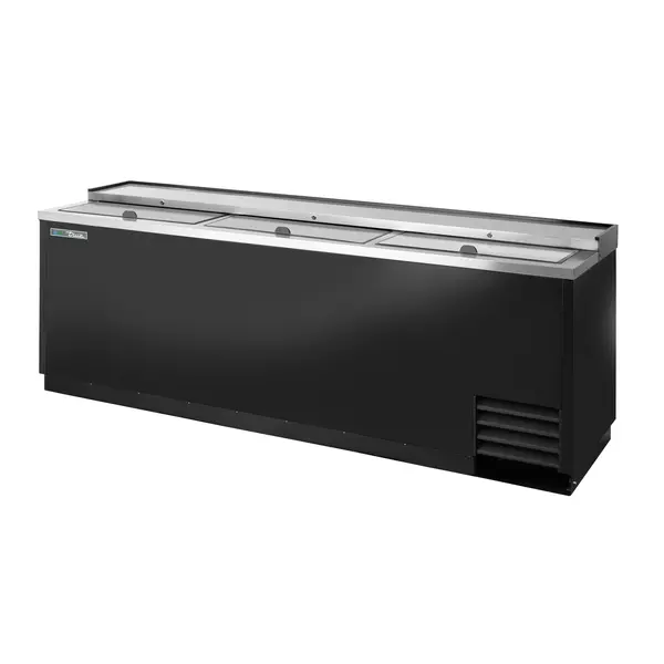 True Refrigeration True TD-95-38-HC, 95-Inch Black Horizontal Bottle Cooler
