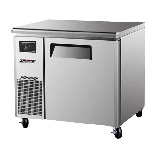 Turbo Air JUR-36-N6 1 Solid Door Undercounter Refrigerator, Side Mount