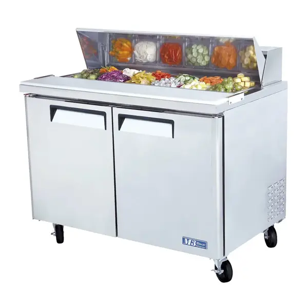 Turbo Air MST-48-N 2 Solid Doors Sandwich/Salad Unit