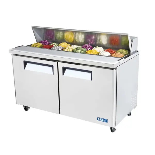 Turbo Air MST-60-N 2 Solid Doors Sandwich/Salad Unit