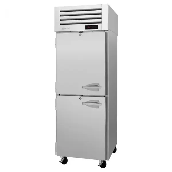 Turbo Air PRO-26-2H2-L 2 Solid Half Doors Heated Cabinet, Left-Hinged, 25.4 Cu.Ft.