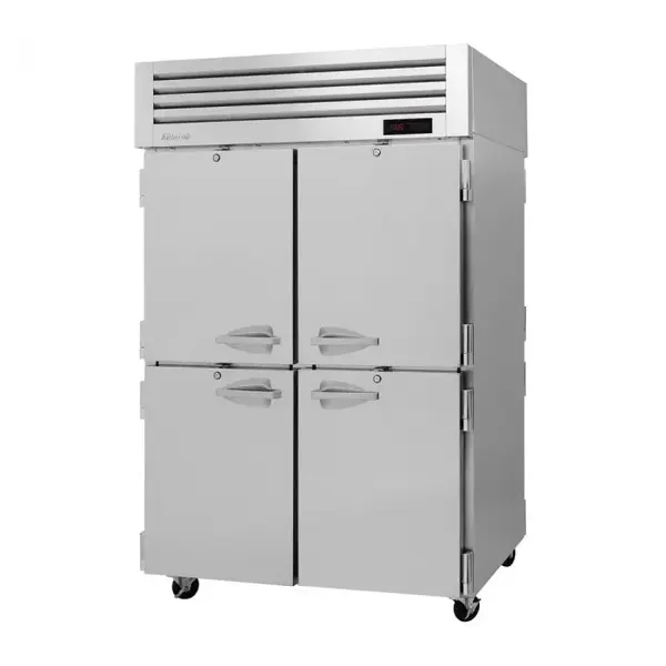 Turbo Air PRO-50-4H-PT 8 Solid Half Doors Pass-Thru, Heated Cabinet