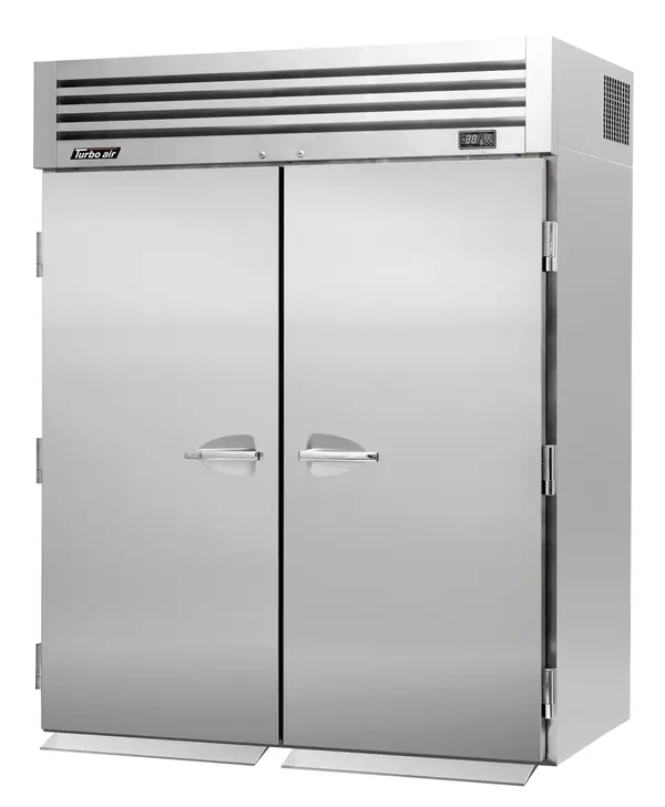 Turbo Air PRO-50F-RI-N 2 Solid Doors Roll-In, Top Mount Reach-In Freezer