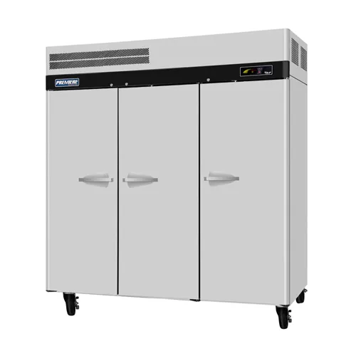 Turbo Air PRO-77R-N 3 Solid Doors Top Mount Reach-In Refrigerator